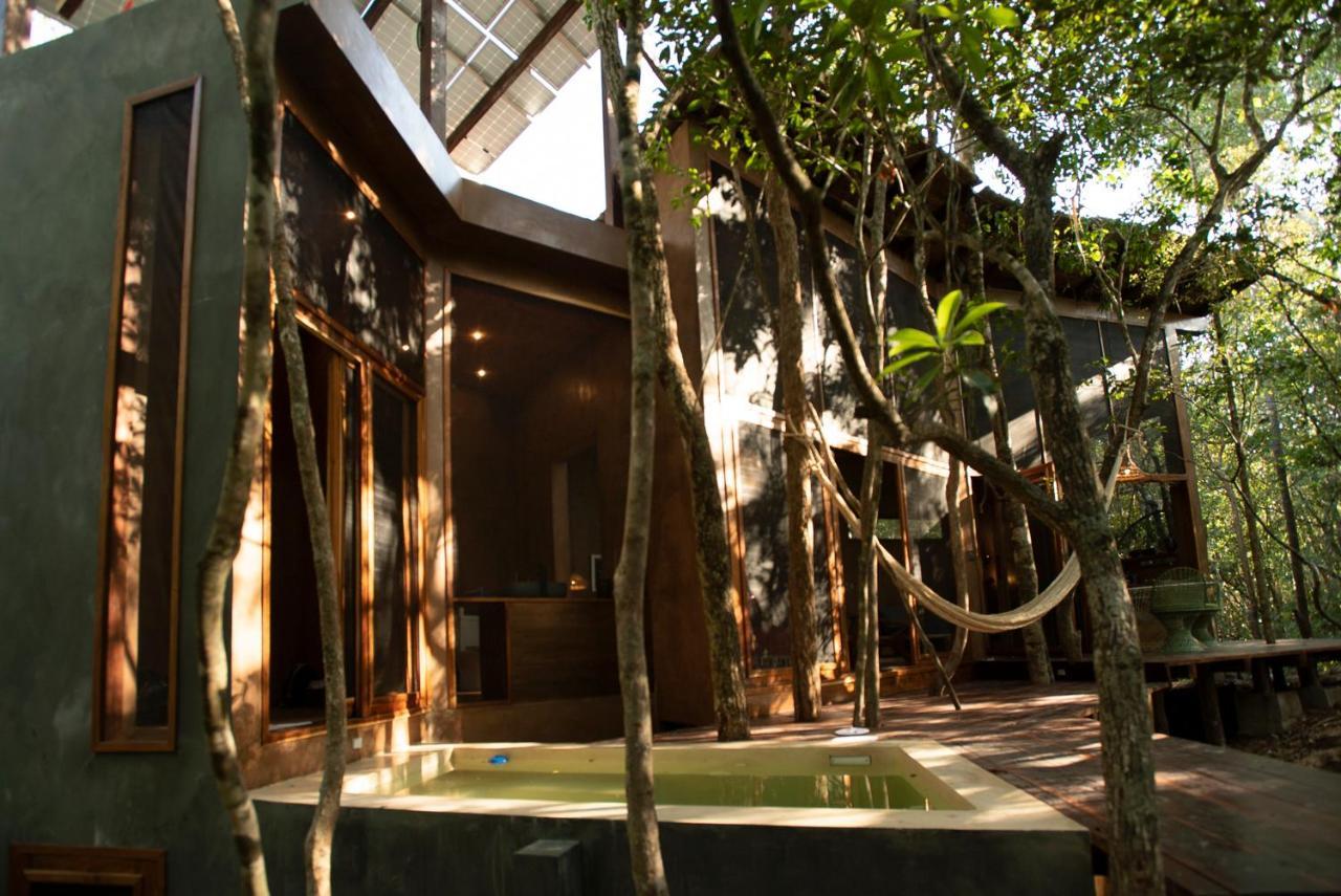 Ojo De Arbol, Boutique Cabin In The Real Jungle Tulum Eksteriør billede