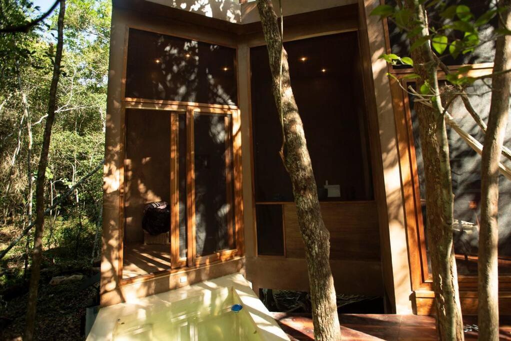 Ojo De Arbol, Boutique Cabin In The Real Jungle Tulum Eksteriør billede