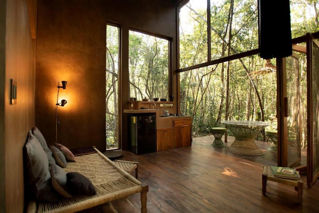 Ojo De Arbol, Boutique Cabin In The Real Jungle Tulum Eksteriør billede